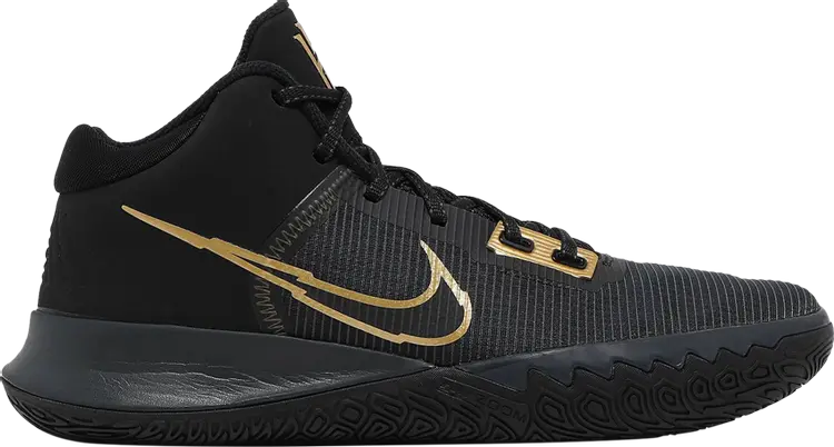 

Кроссовки Nike Kyrie Flytrap 4 EP 'Black Metallic Gold', черный