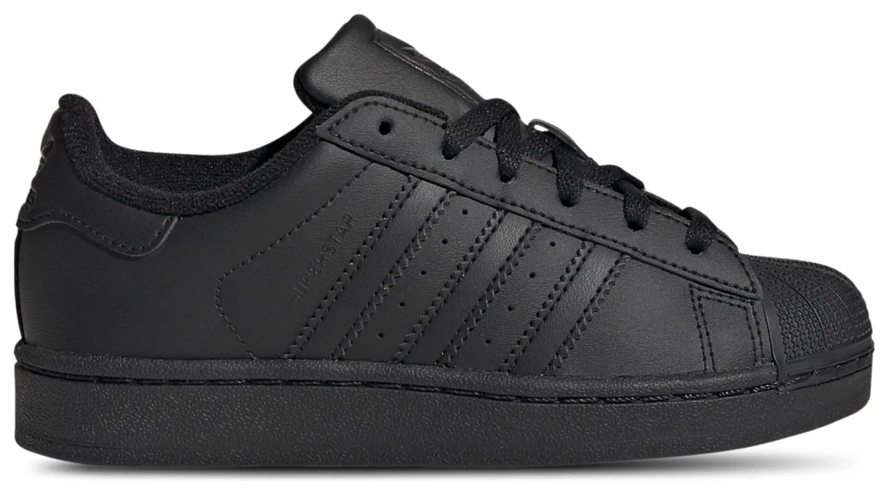 Кроссовки для мальчиков Superstar Adidas, черный
