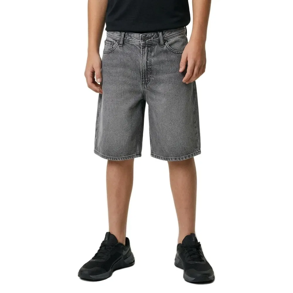 Шорты джинсовые Iron Original Jack & Jones, серый — фото 3