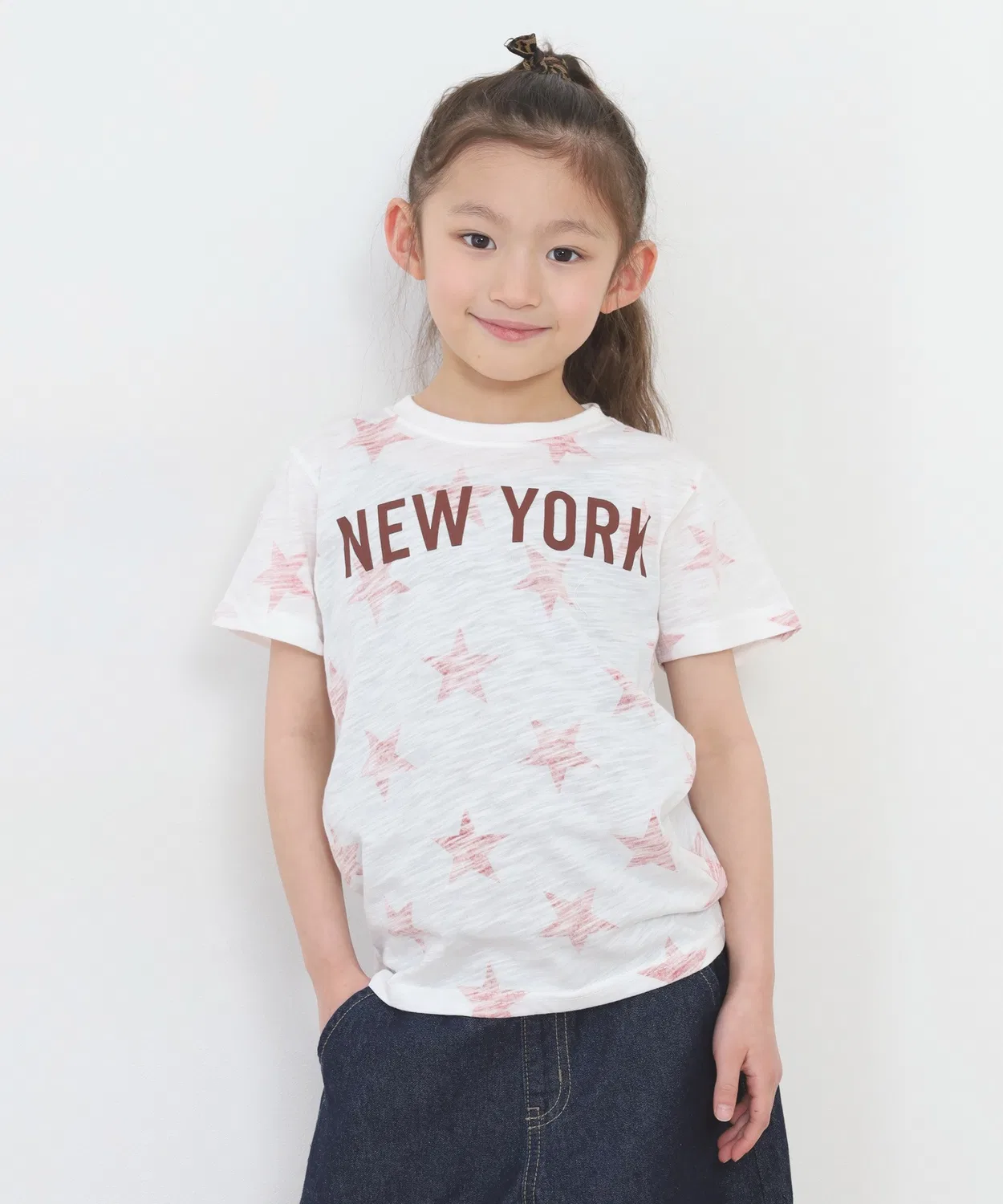 Детская футболка с принтом Slub Jersey, модель Total Print FUNALIVE, White — фото 3