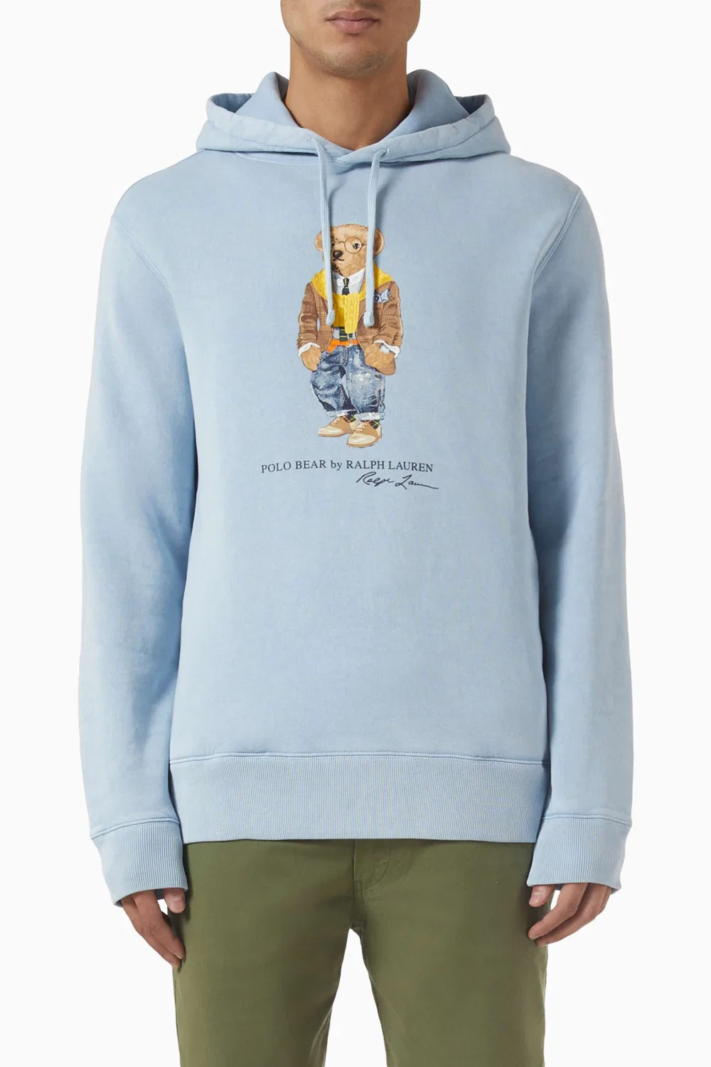 Худи из флиса с принтом Polo Bear Polo Ralph Lauren