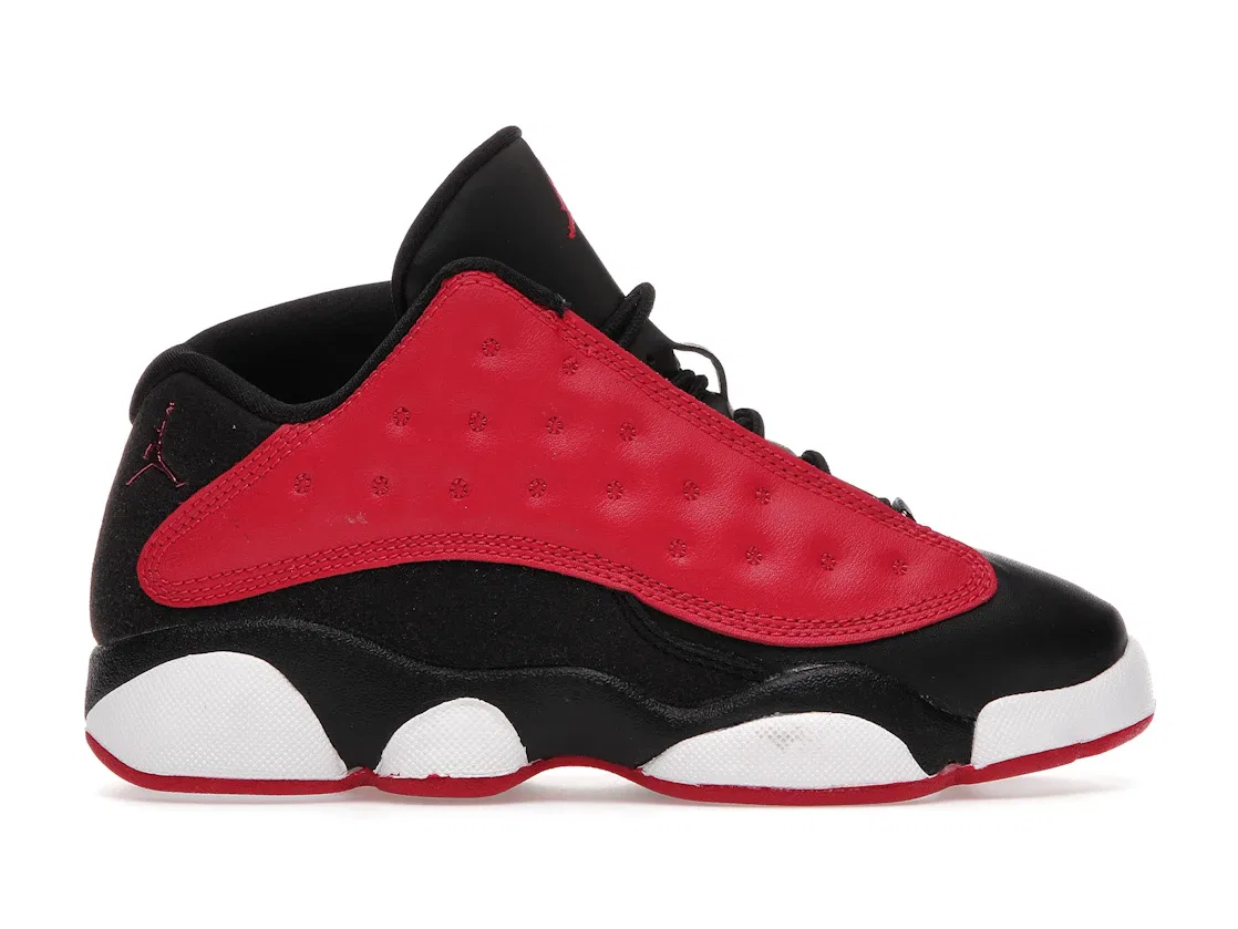 Детские кроссовки с низким верхом Jordan 13 Retro Low, Black / Very Berry-White