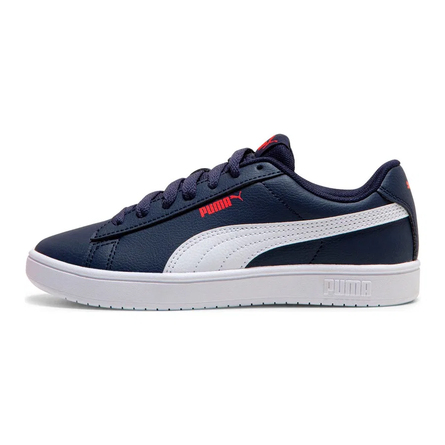 Кеды Puma Rickie Classic Jr, Темно-синий/Красный — фото 2