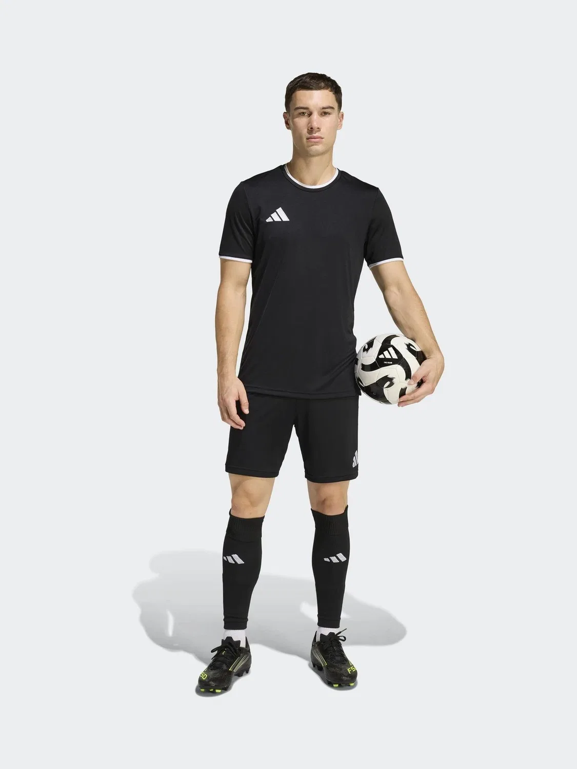 Шорты Entrada26 adidas, черный — фото 4