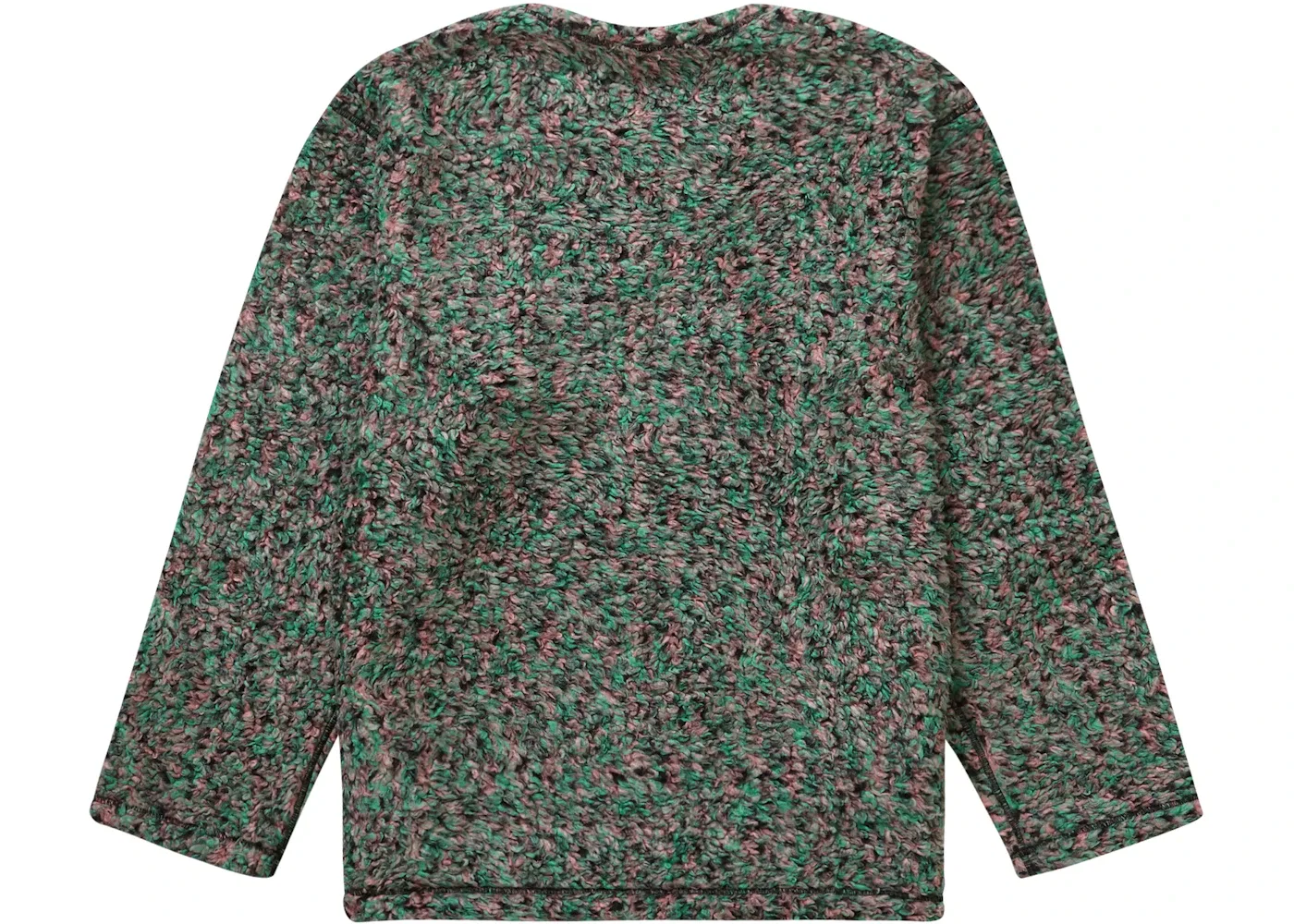 Мужская футболка с принтом Supreme The North Face High Pile Fleece L/S Top, Multicolor — фото 2
