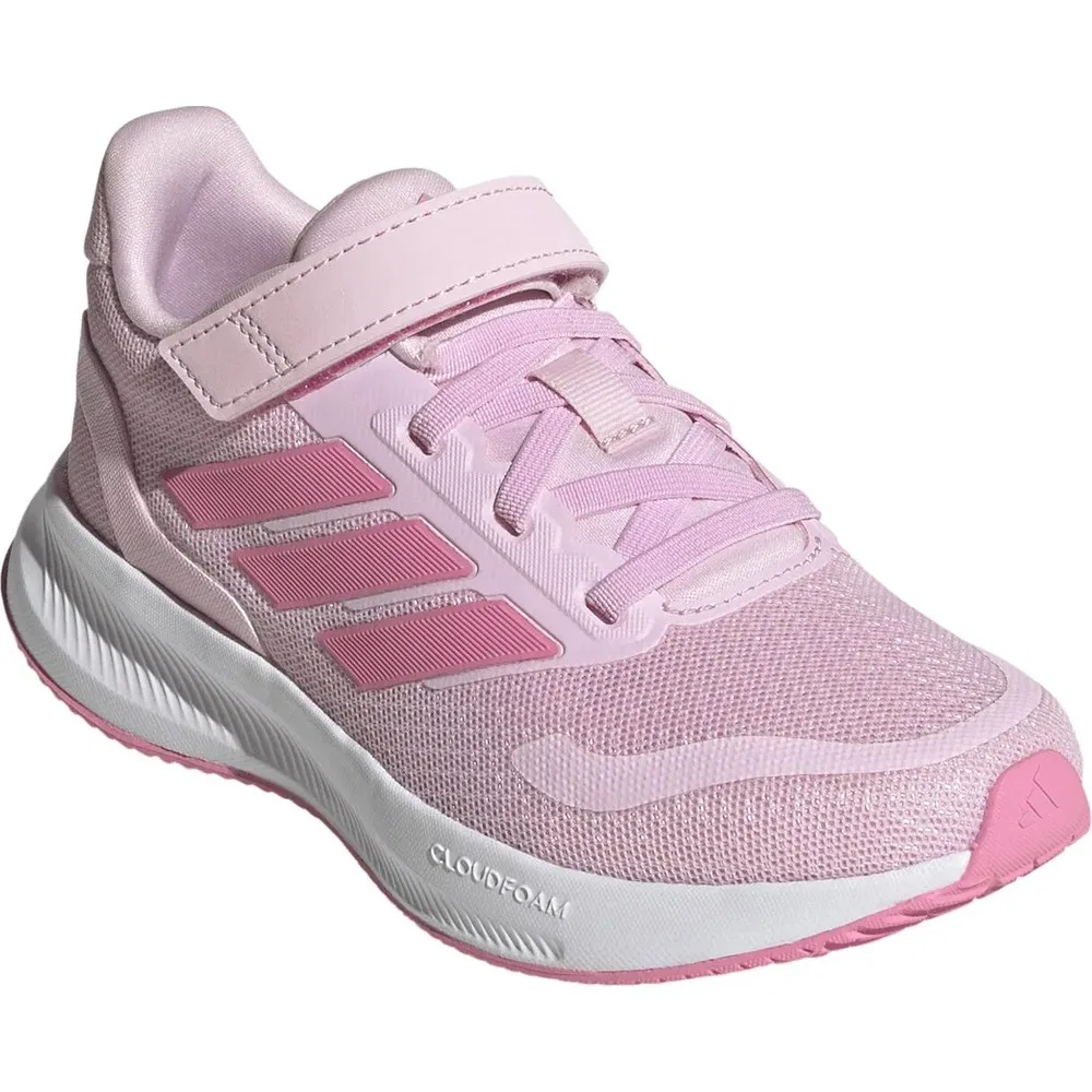 Детские кроссовки для девочек для ходьбы Runfalcon 5 El C, Pink adidas — фото 3