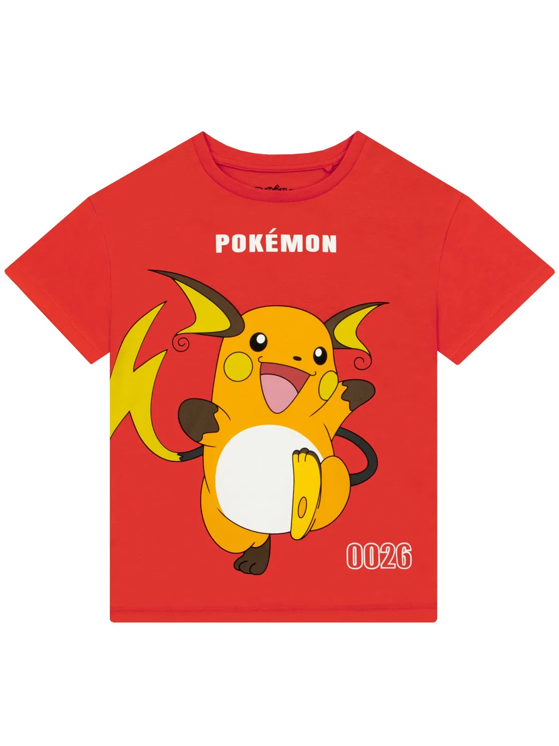 Футболки детские, набор 3 шт., Pokemon Pikachu, Raichu и Mewtwo Character, синий — фото 4