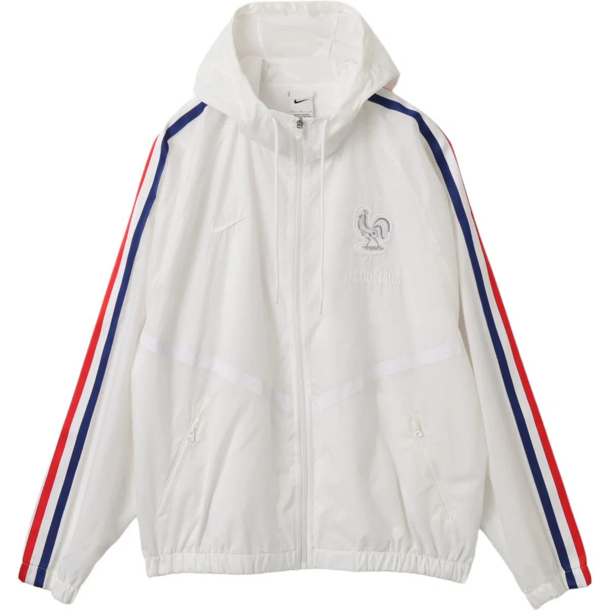 Мужская куртка с капюшоном Nike X Jacquemus, White