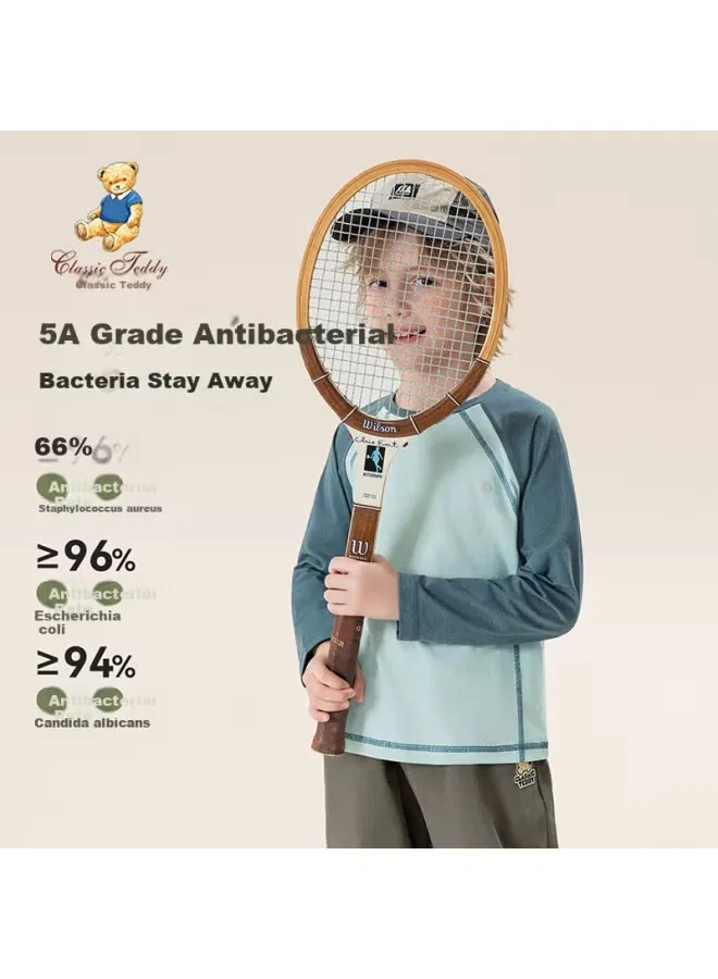 Лонгслив с длинным рукавом Classic Teddy, серо-зеленый