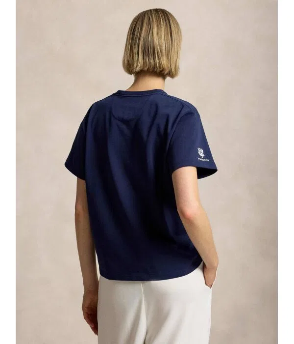 Женская футболка Polo Ralph Lauren, Blu Marino — фото 3