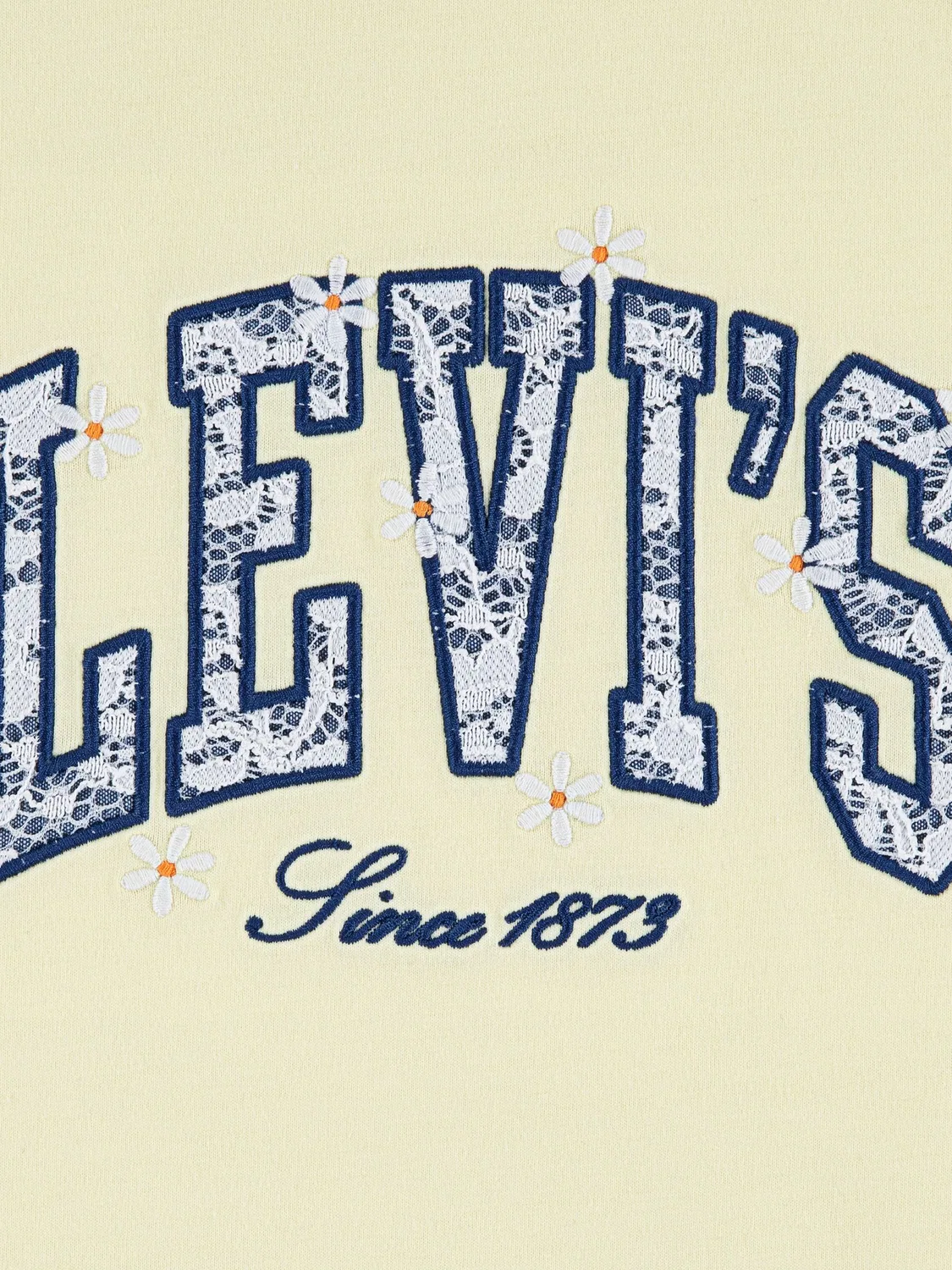 Футболка с аппликацией Levi's, желтый — фото 3