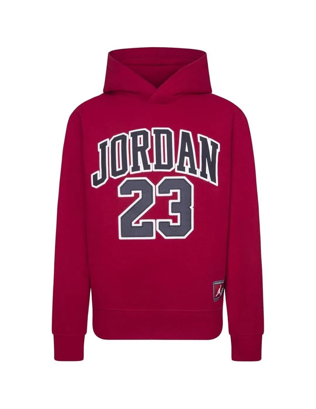 Детский свитшот с принтом Jordan Kids Hbr Red Polar Fleece, Jordan, Red