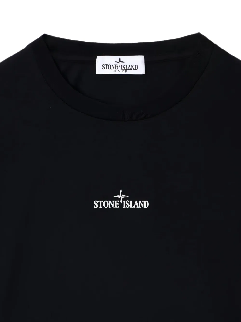 Футболка Compass Stone Island Junior, черный — фото 3