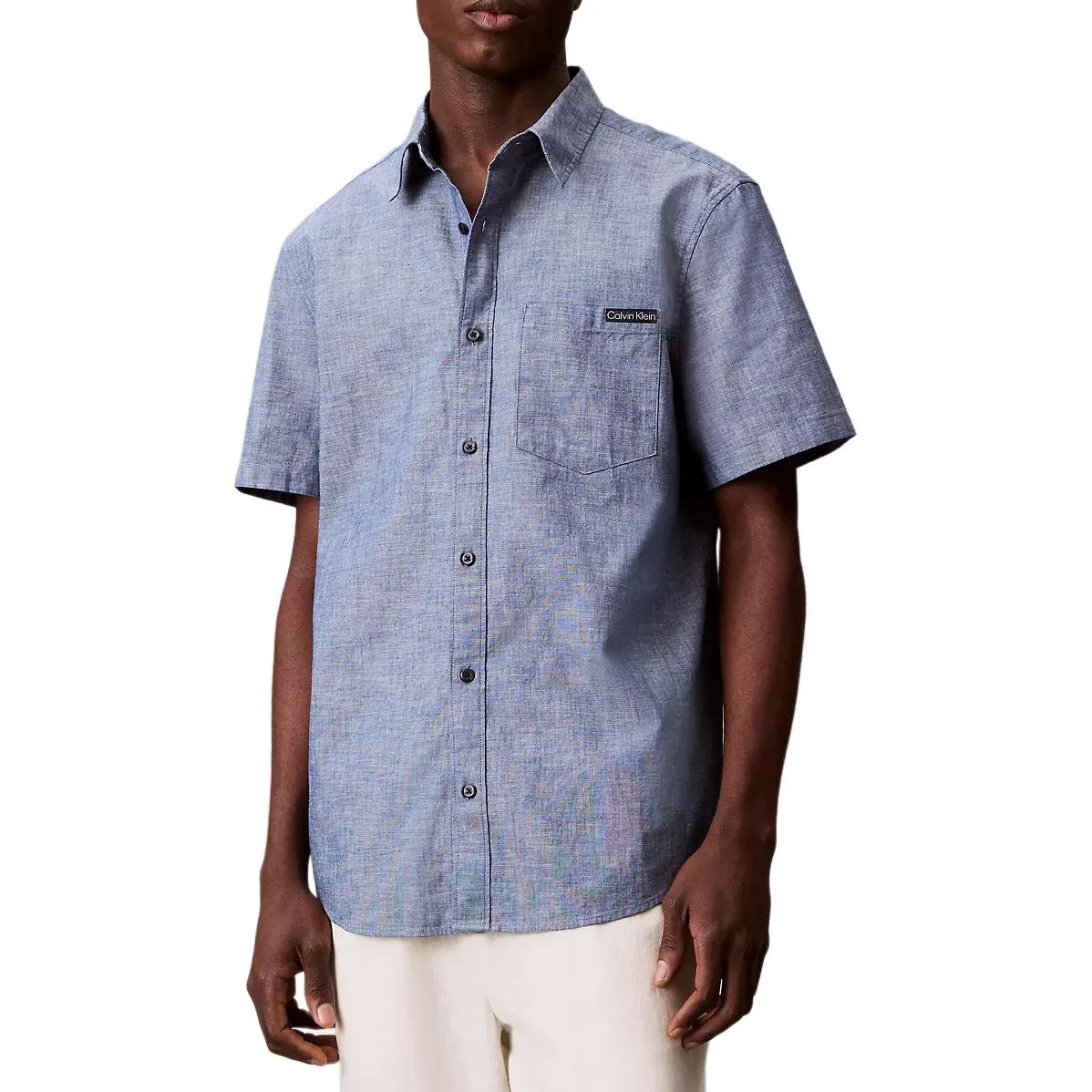 Рубашка повседневная синяя Calvin Klein, Blue