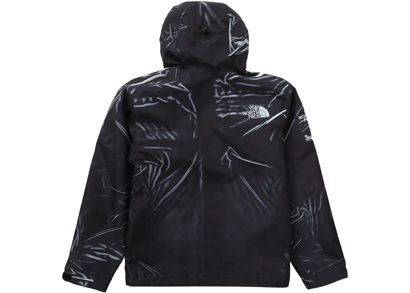 Мужская куртка с принтом Trompe L'oeil Supreme The North Face, Black — фото 2