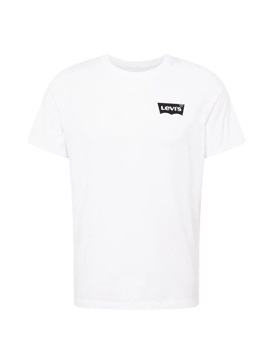 Рубашка LEVI'S Regular Shirt 'Classic Graphic Tee' белого цвета