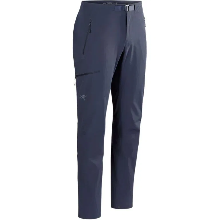Мужские софтшелл-брюки с принтом Gamma Arcteryx, Black Sapphire
