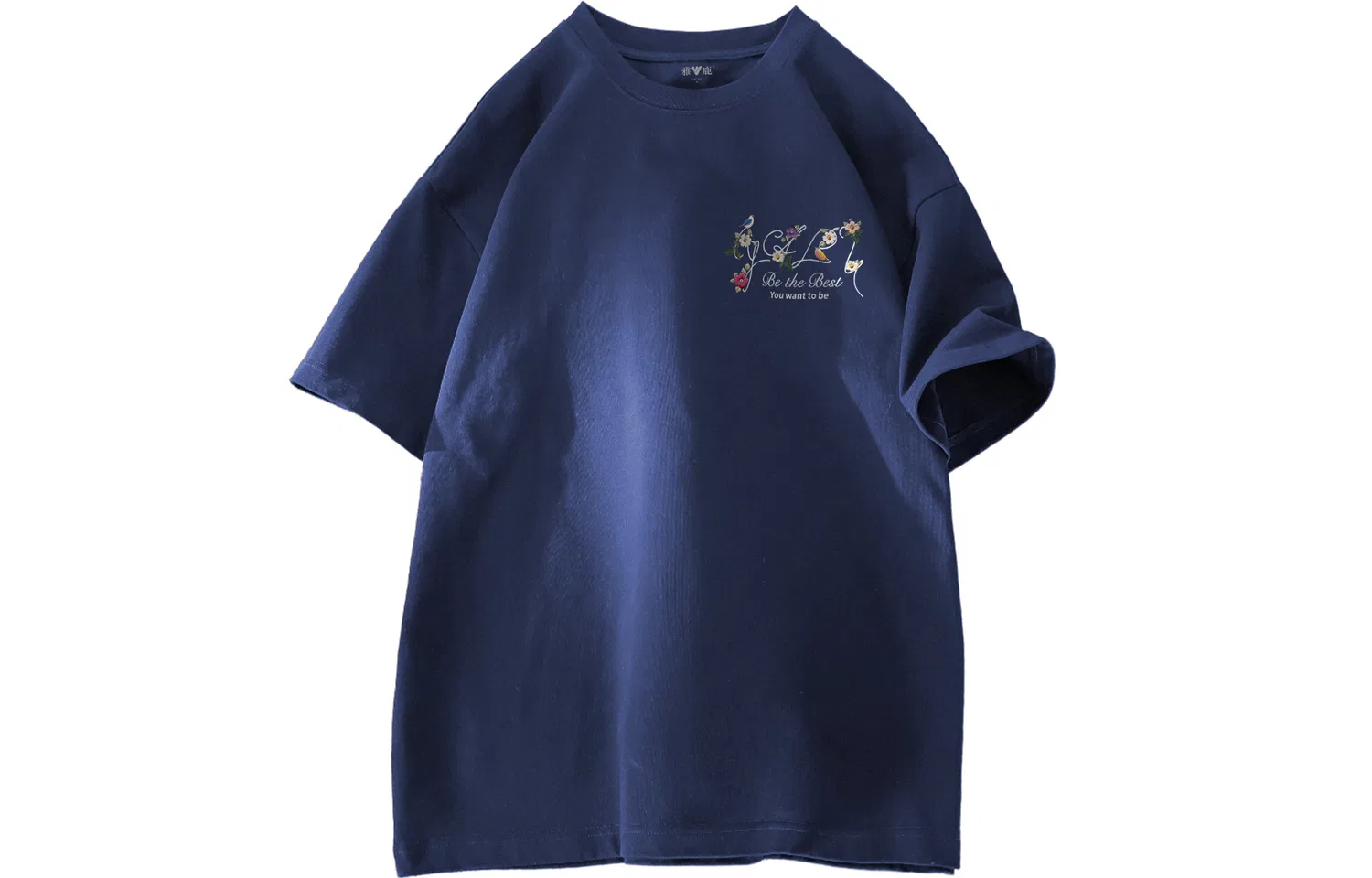 Детская футболка с круглым вырезом Navy Blue YALU
