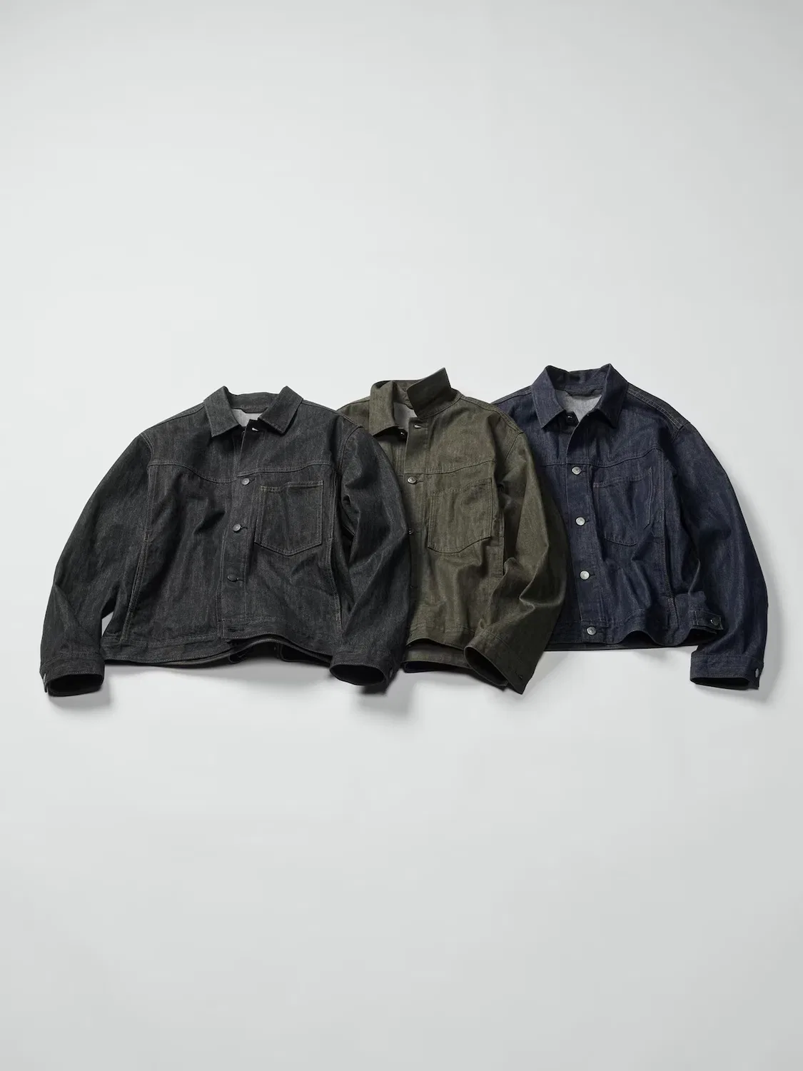 Куртка джинсовая Uniqlo, для дальнобойщика, темно-синий — фото 4