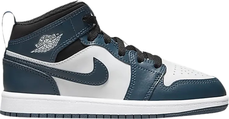 

Кроссовки Air Jordan 1 Mid PS Armory, синий, Синий;серый, Кроссовки Air Jordan 1 Mid PS Armory, синий