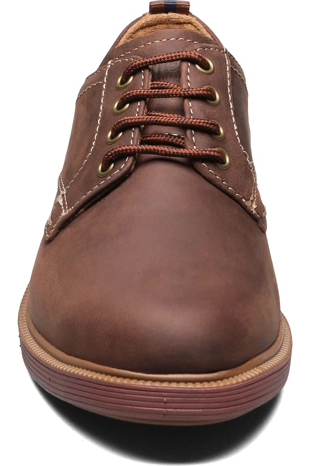 Детские туфли оксфорды на плоской подошве Supacush Jr. Florsheim, Brown Chocolate — фото 3