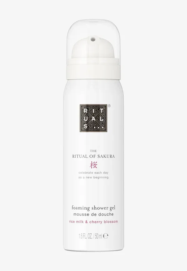 Гель для душа 50 мл Foaming shower gel Rituals, Cherry Blossom & Rice Milk