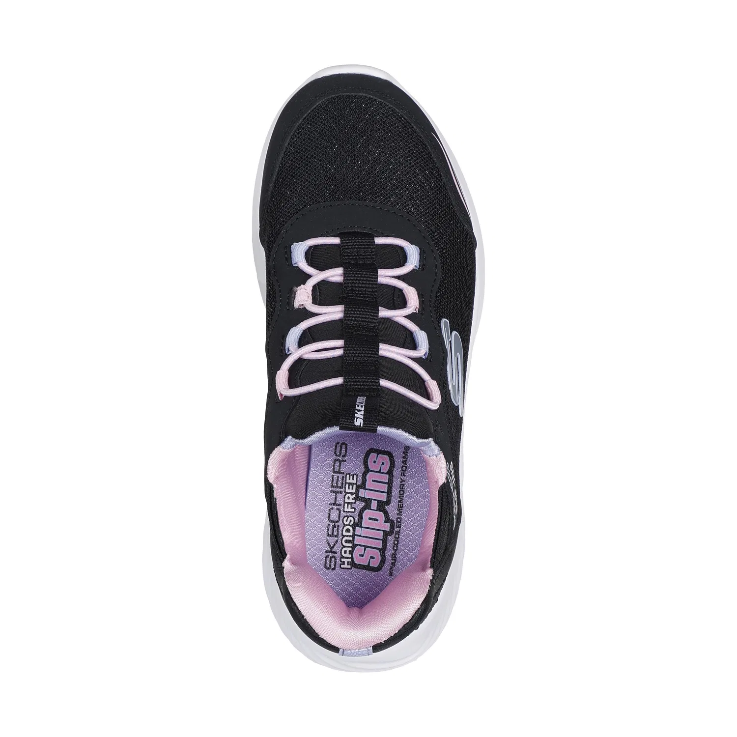 Детские кроссовки Skechers 303585LBLK, Schwarz — фото 4