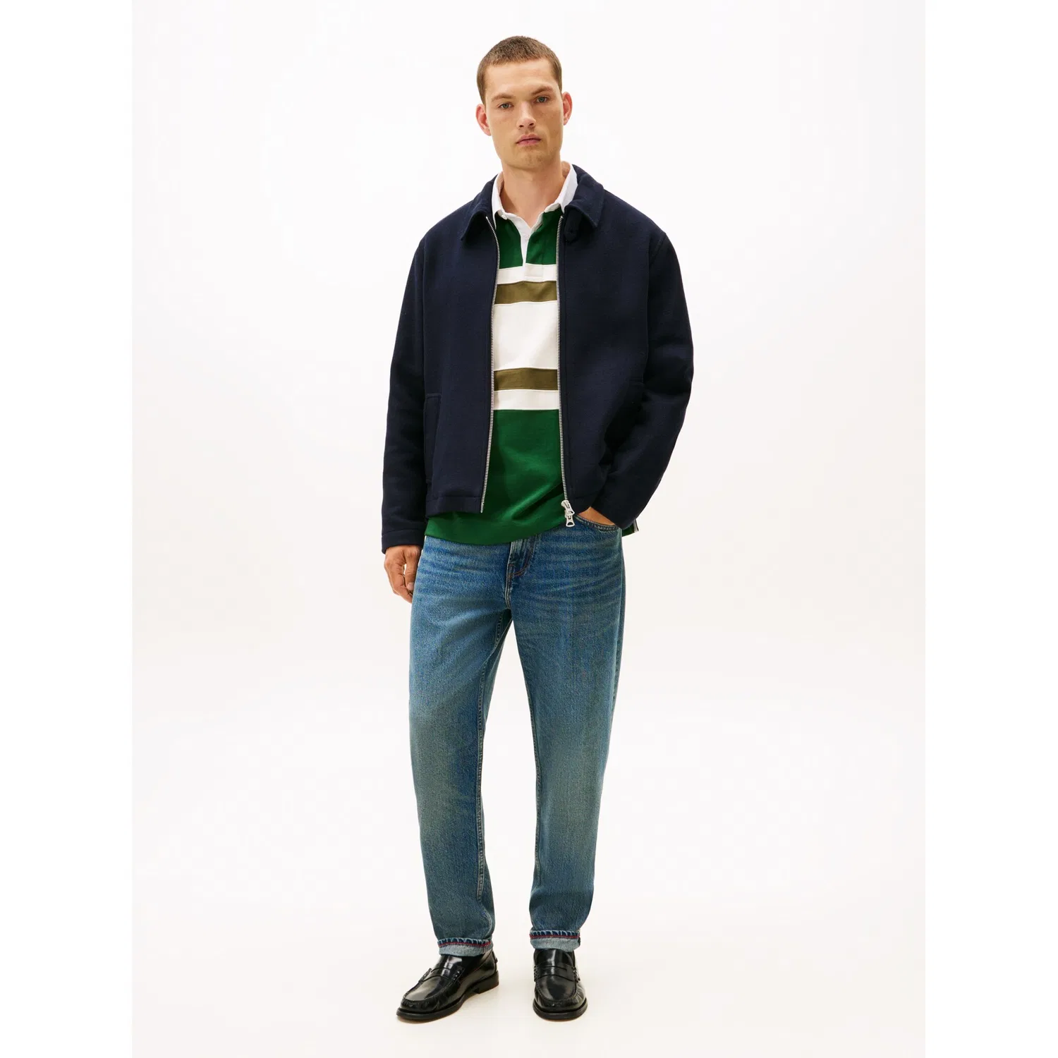 Мужские джинсы tapered fit Tommy Hilfiger, Torrance Indigo — фото 3
