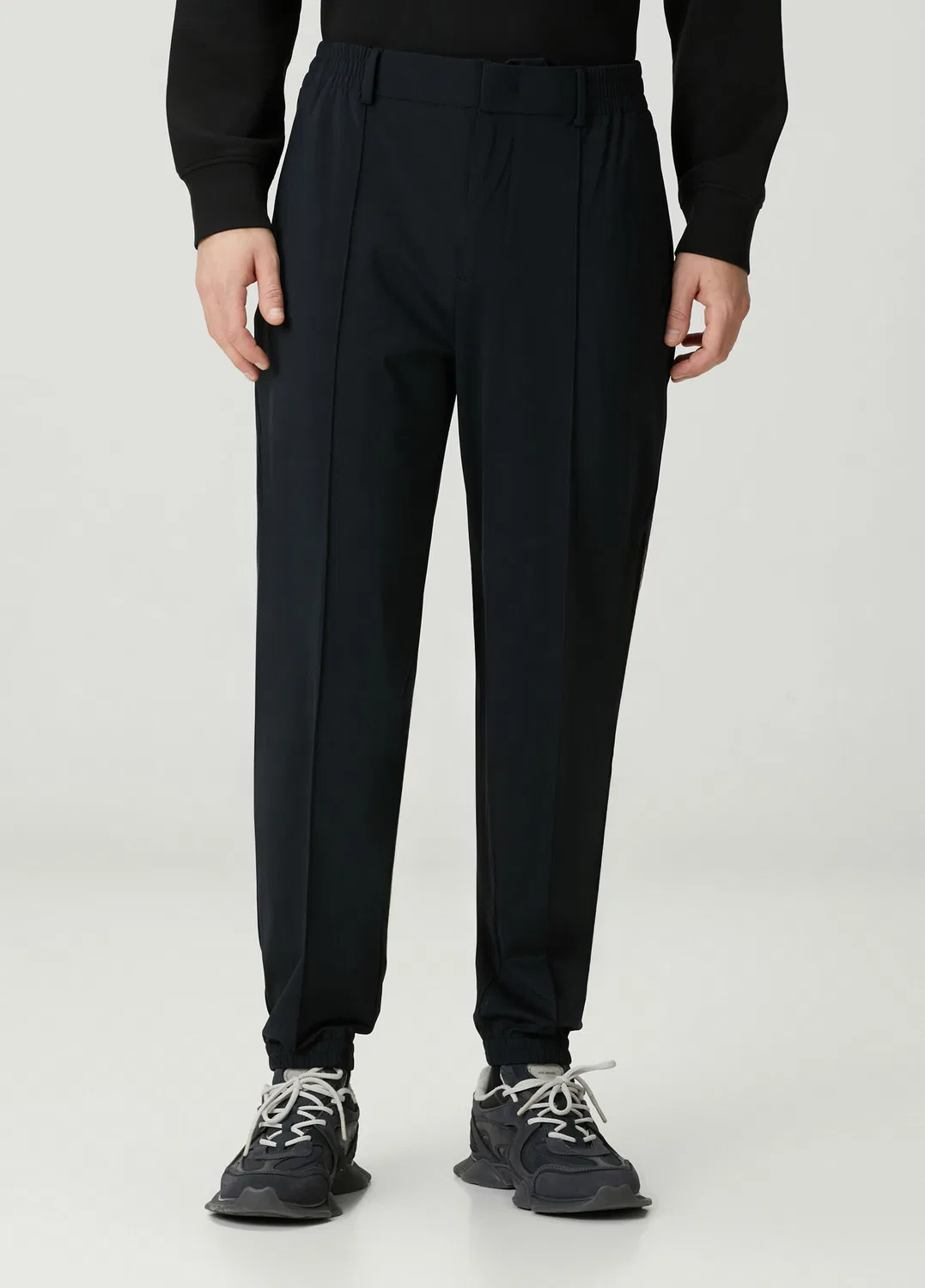 Джоггеры на шнурке Emporio Armani, black — фото 2