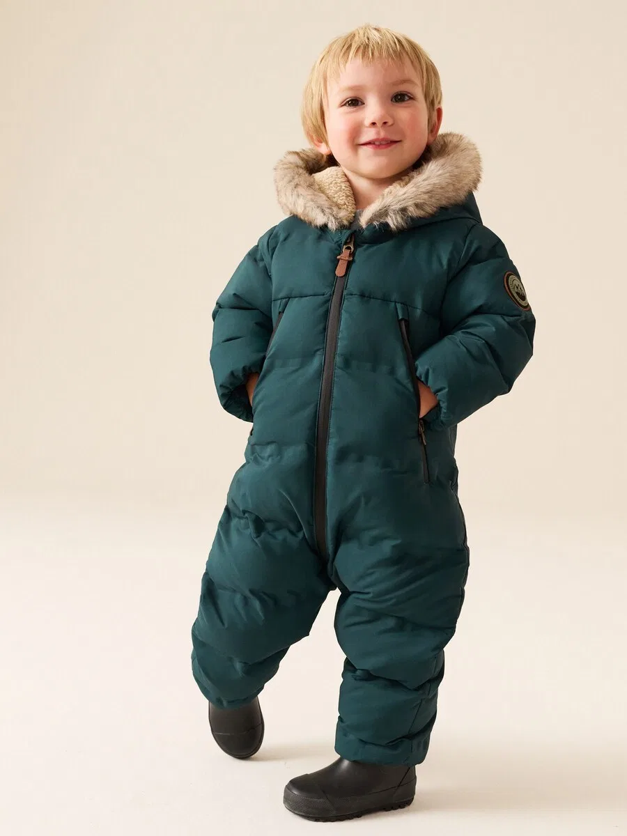 Спортивный костюм Next Regular fit зеленого цвета — фото 2