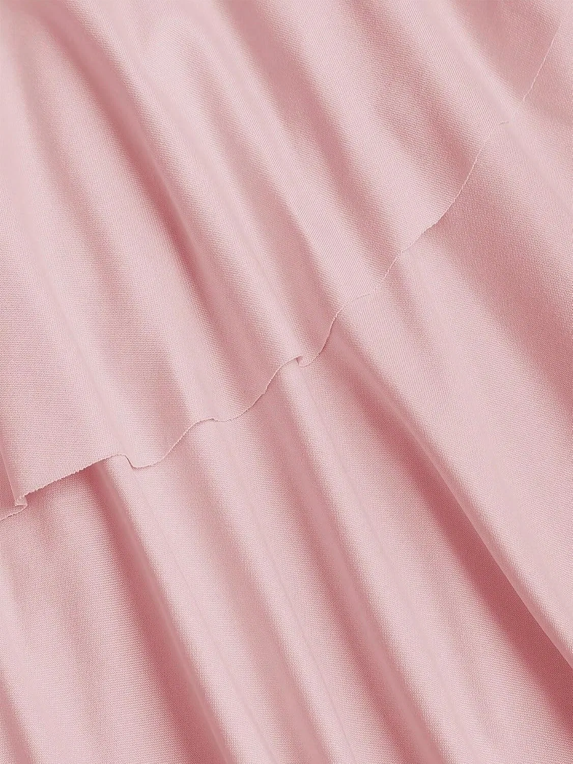 Женское повседневное платье асимметричное облегающее, Pink — фото 4