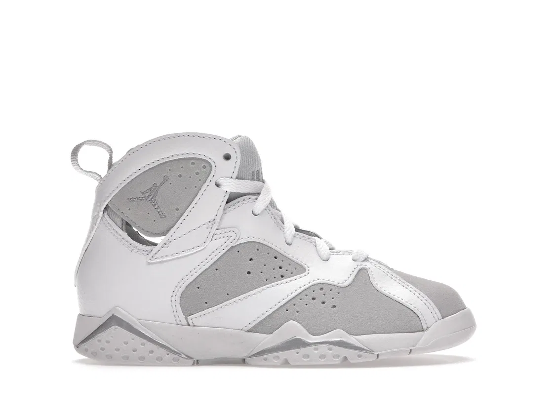 Детские кроссовки Lifestyle Jordan 7 Retro Pure Money Jordan, White/Metallic Silver