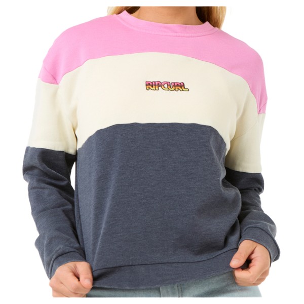 

Женский свитер с круглым вырезом в стиле колор-блок las dalias Rip Curl, синий