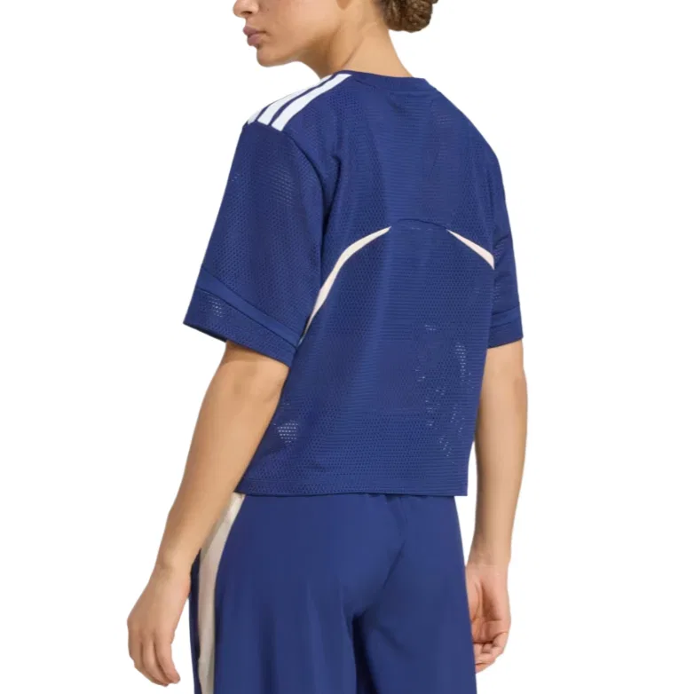Женская футболка свободного кроя Adidas, Dark Blue — фото 4