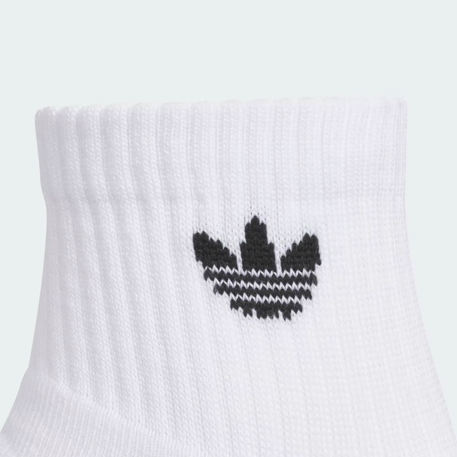 Детские носки с компрессионной поддержкой свода стопы, набор из 6 пар, youth originals trefoil 2.0 quarter Adidas Originals, белый/черный — фото 2