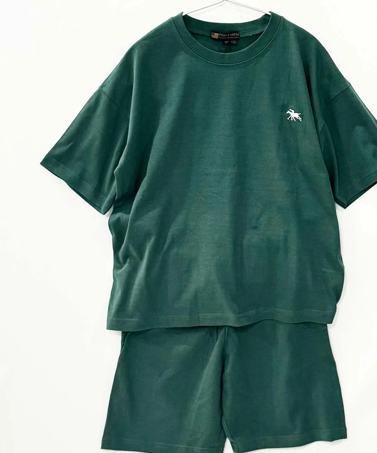 Детский комплект из жакета и брюк с вышивкой POLOCHAMPS, Charcoal — фото 3