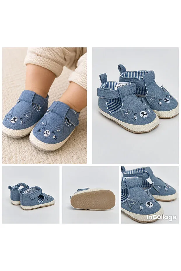 Детские пинетки хлопковые Cembebe, Blue
