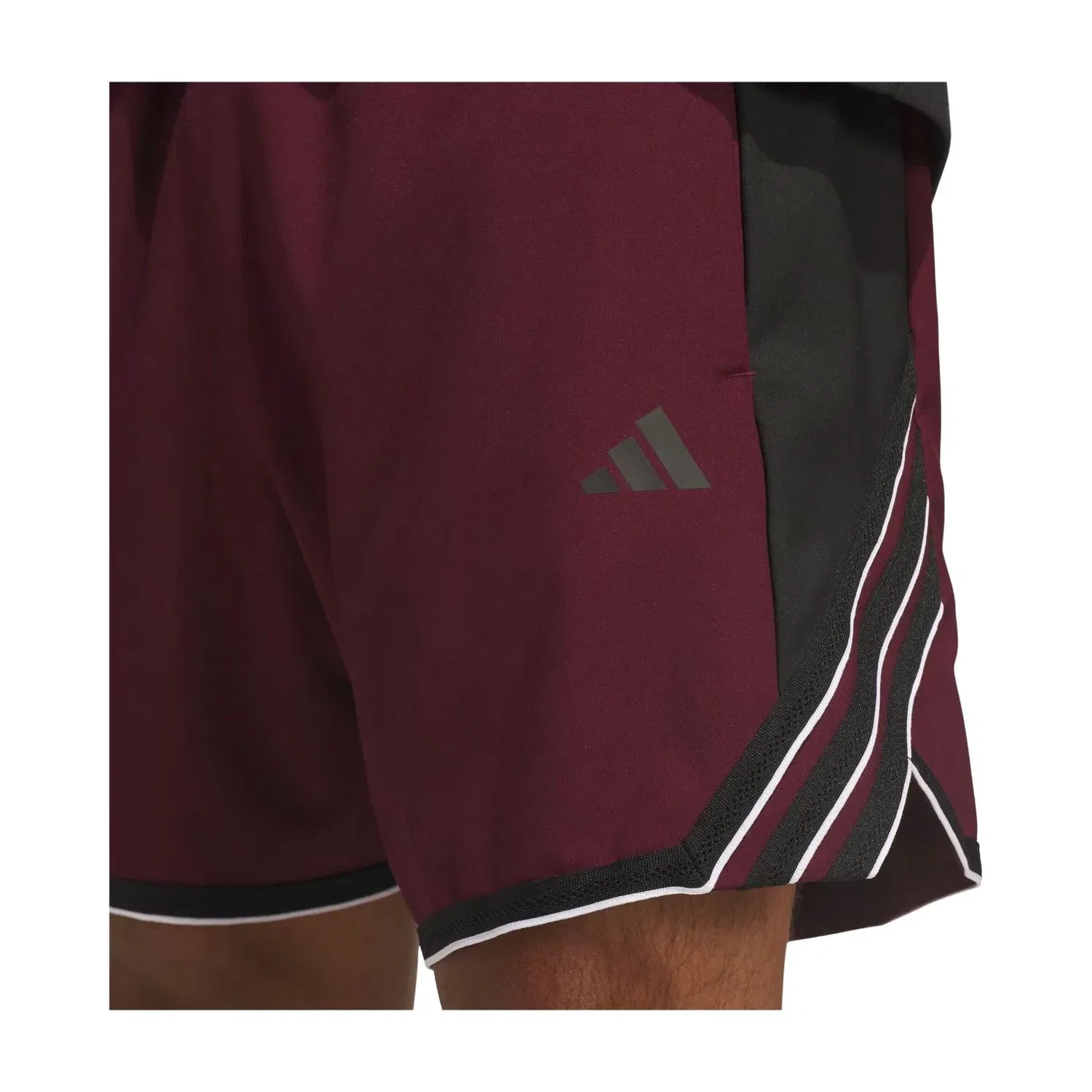 Мужские шорты с длиной до колена Adidas Crazy Lite Shorts, красный — фото 2