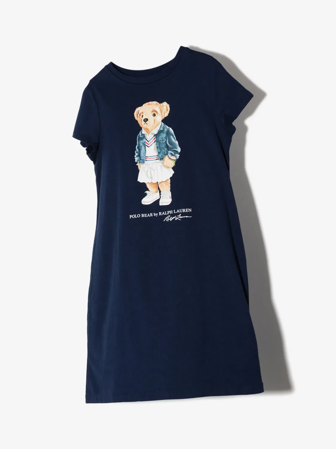 Платье‑футболка с принтом Polo Bear Polo Ralph Lauren, синий — фото 2