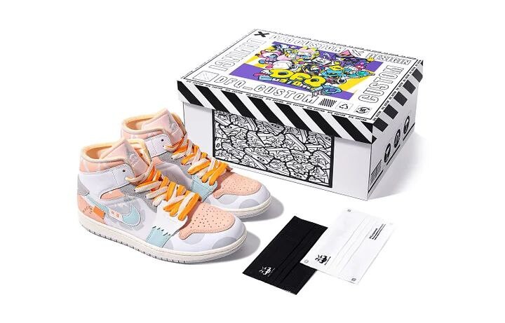 

Jordan Air Jordan 1 винтажные баскетбольные кроссовки женские, оранжевый