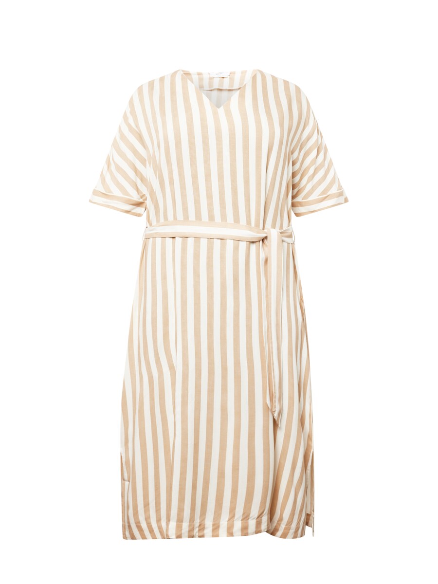 

Платье ABOUT YOU Curvy Sofia, цвет Cream/Light brown