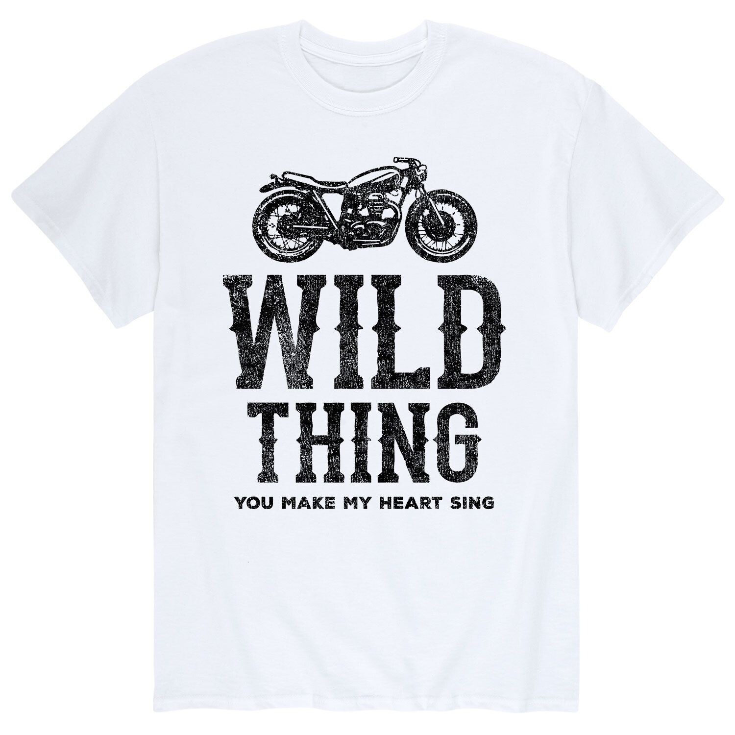 

Мужская футболка Wild Thing You Make Heart Sing Licensed Character