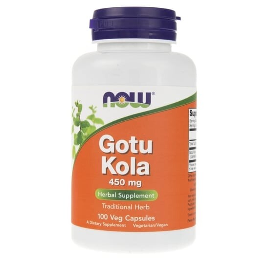 

Now Foods, Готу Кола 450 мг, 100 капсул