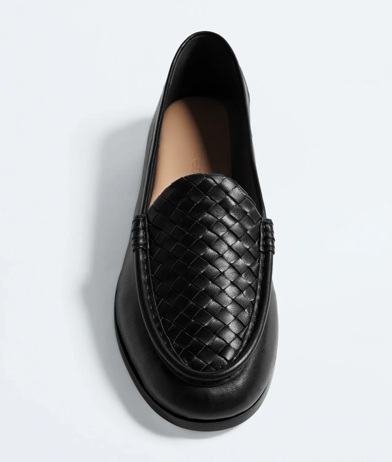 Лофер Silenzio BOTTEGA VENETA, черный — фото 4