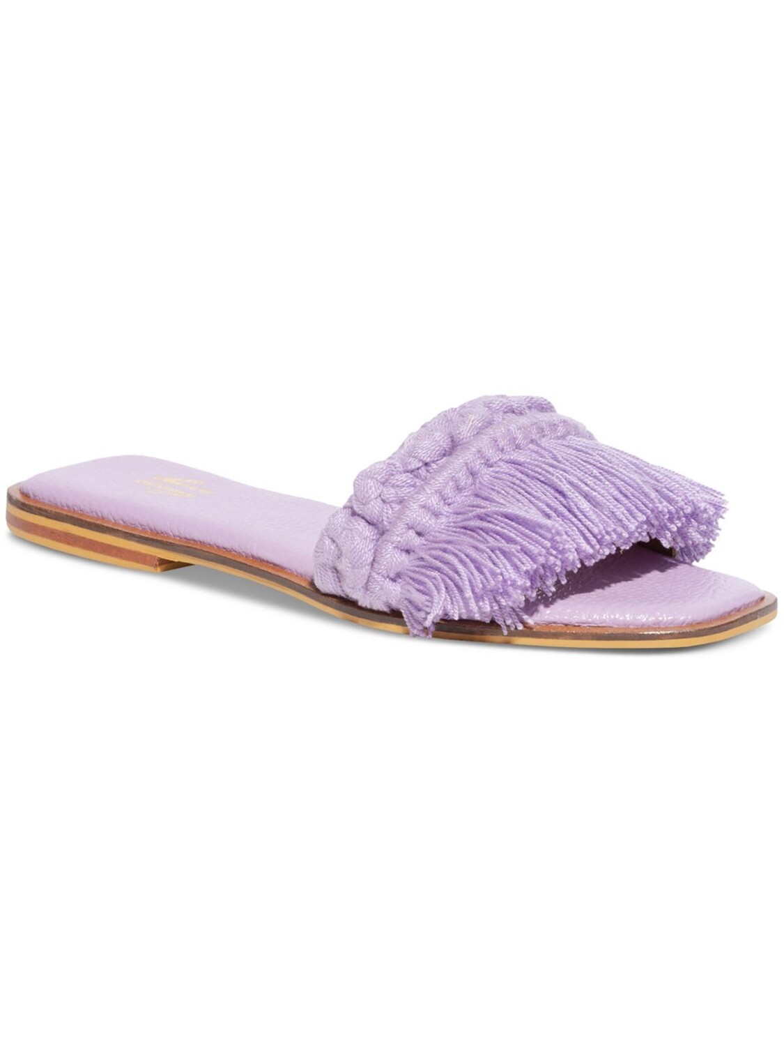 

Женские шлепанцы на плоской бахроме Candy Fringe Silvia Cobos, цвет Light Purple
