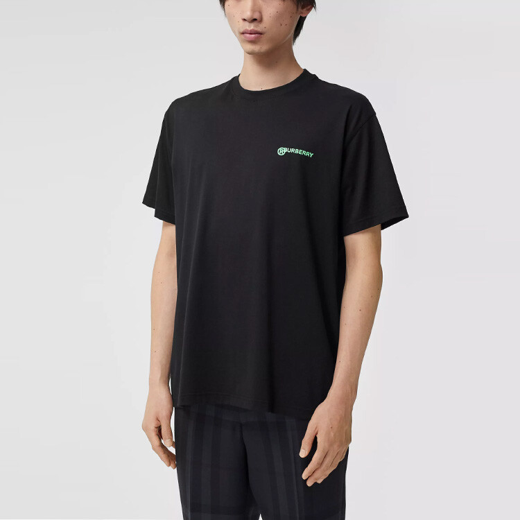 Мужская футболка Burberry, цвет Black — фото 3