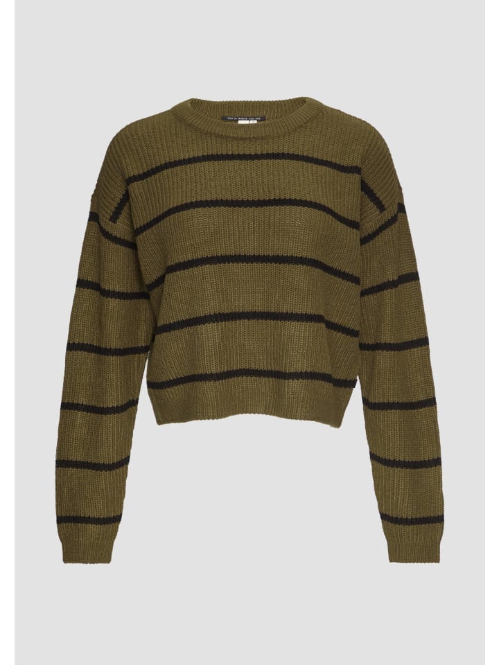 

Вязаный свитер цвета 99G1_оливковый зеленый QS