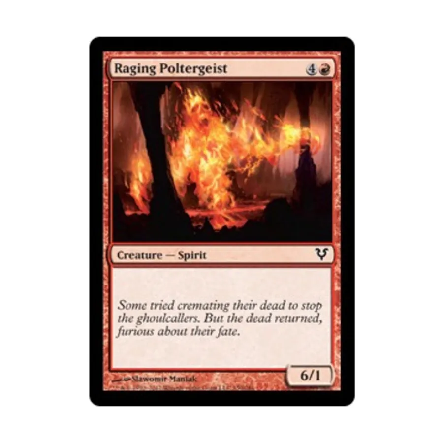 

CCG Бешеный полтергейст (C) (фольга), MTG - Avacyn Restored