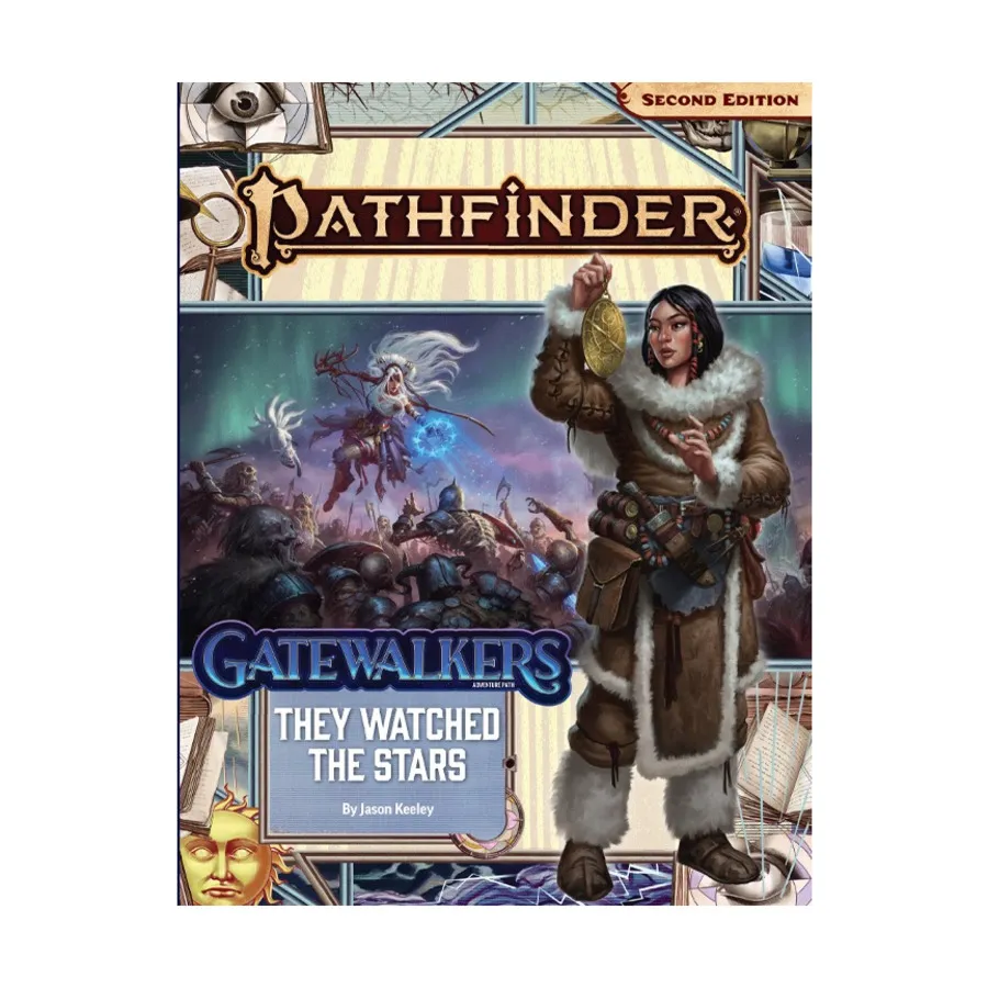 

#188 "Gatewalkers #2 - They Watched the Stars", Pathfinder Roleplaying Game (2nd Edition) - Adventure Path #175 - #200, мягкая обложка