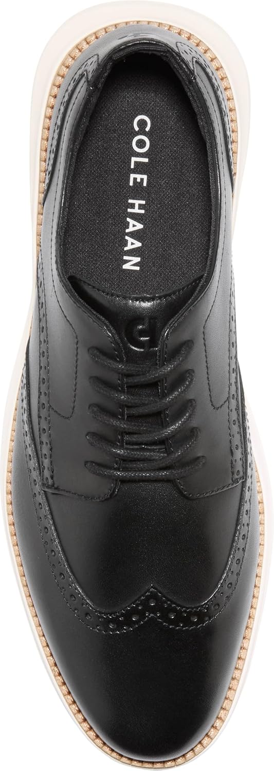 Мужские ботинки Cole Haan Grand Shadowlite Wingtip, черный — фото 3